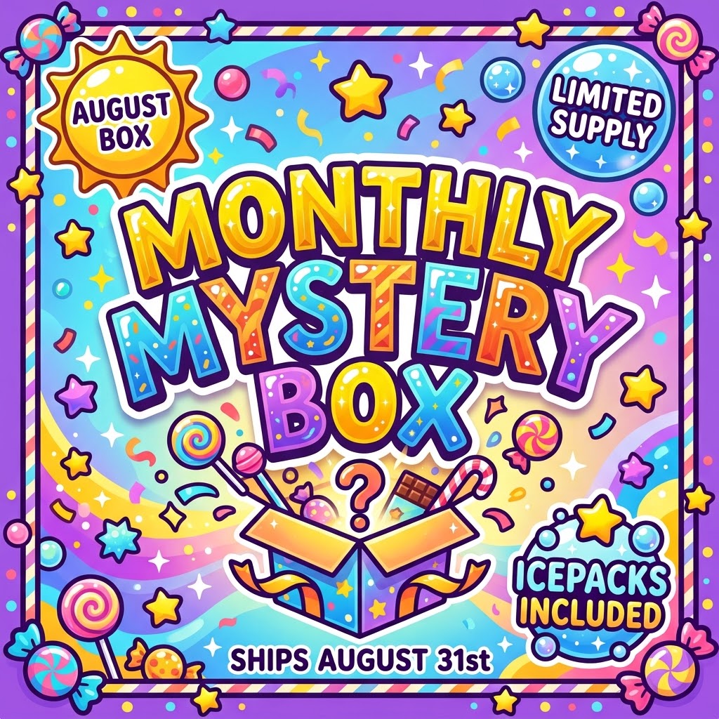 MONTHLY MYSTERY BOX (ships 8/31)