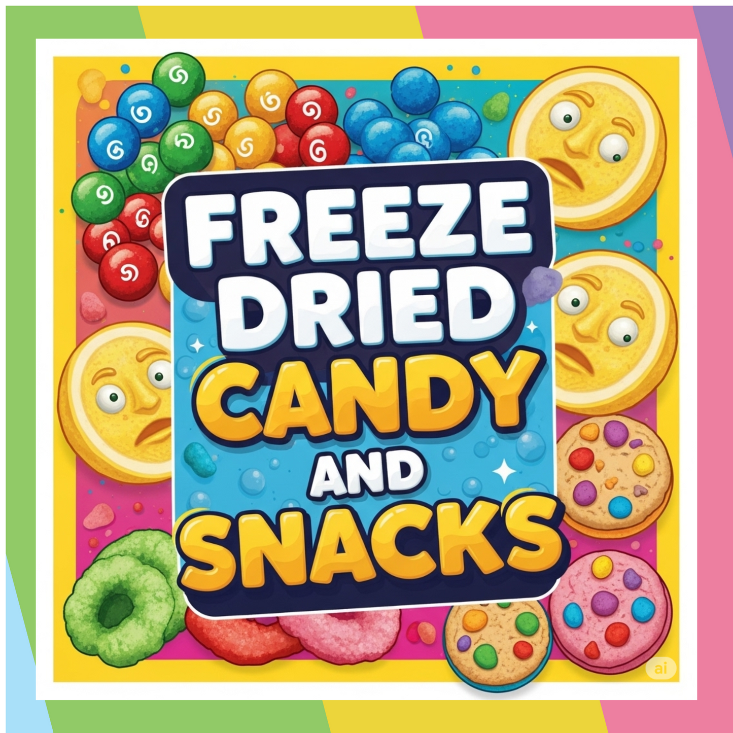Freeze Dried Candy and Snacks