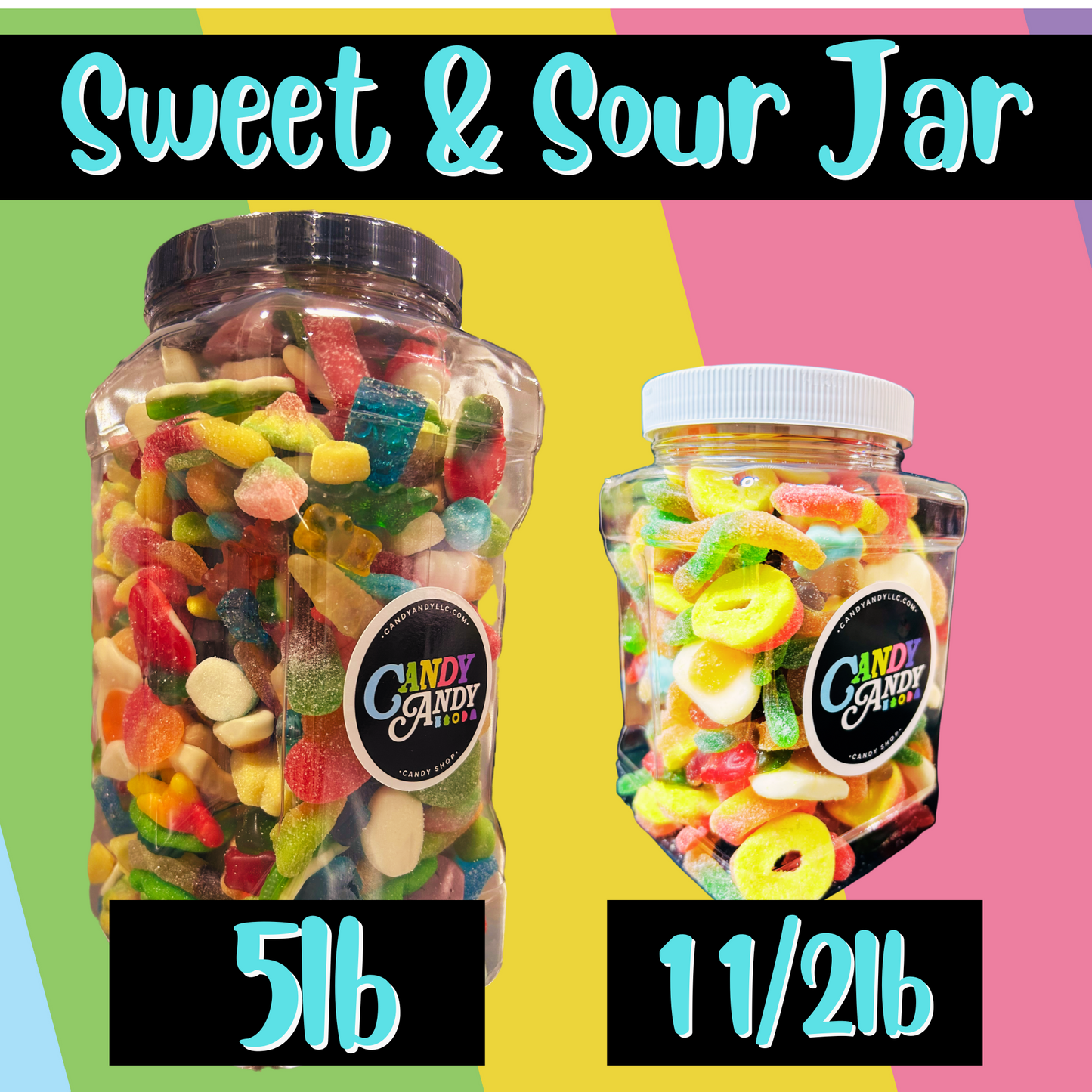 Sweet and Sour Pre-Made Jar (5lb or 1 1/2lb)