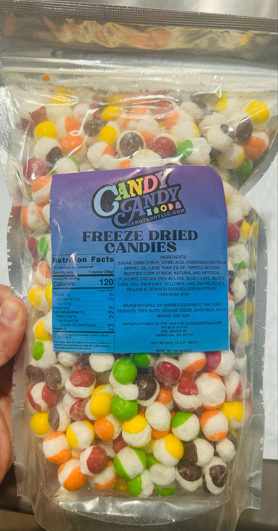Freeze Dried Candy and Snacks
