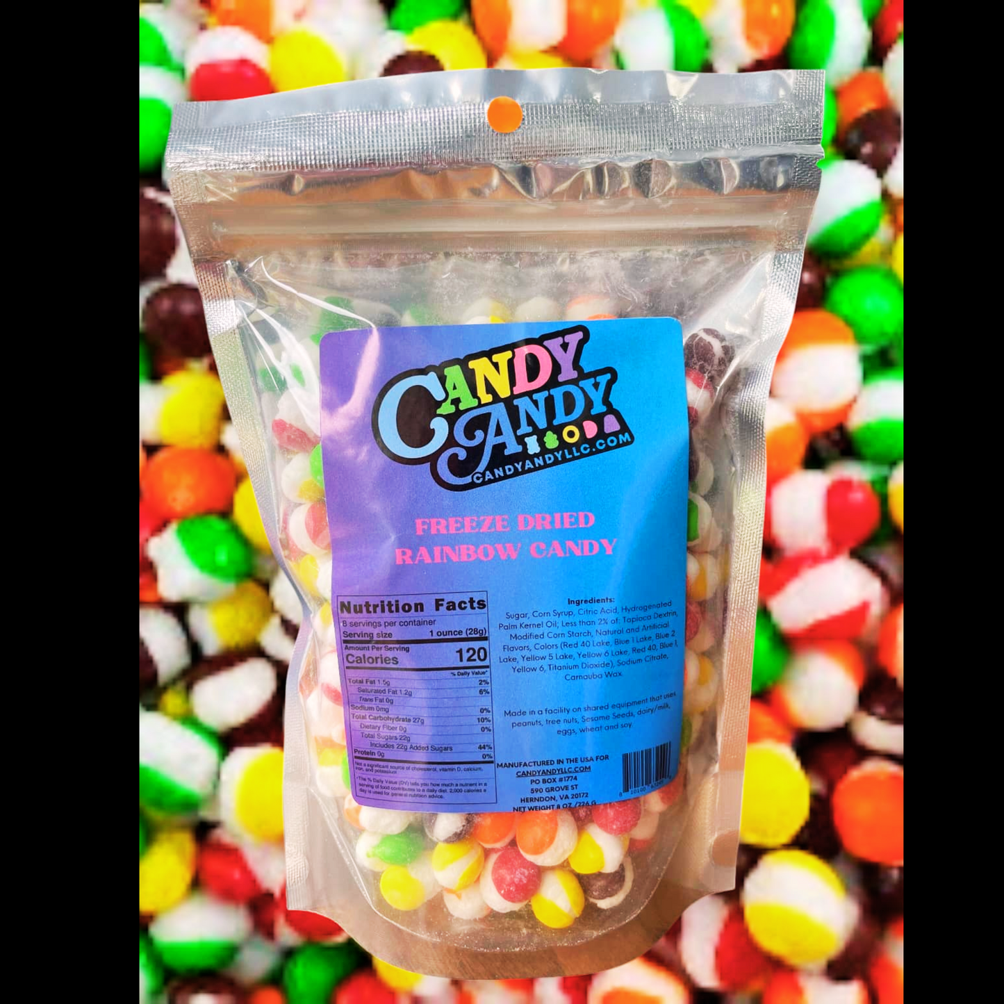 Freeze Dried Candy and Snacks
