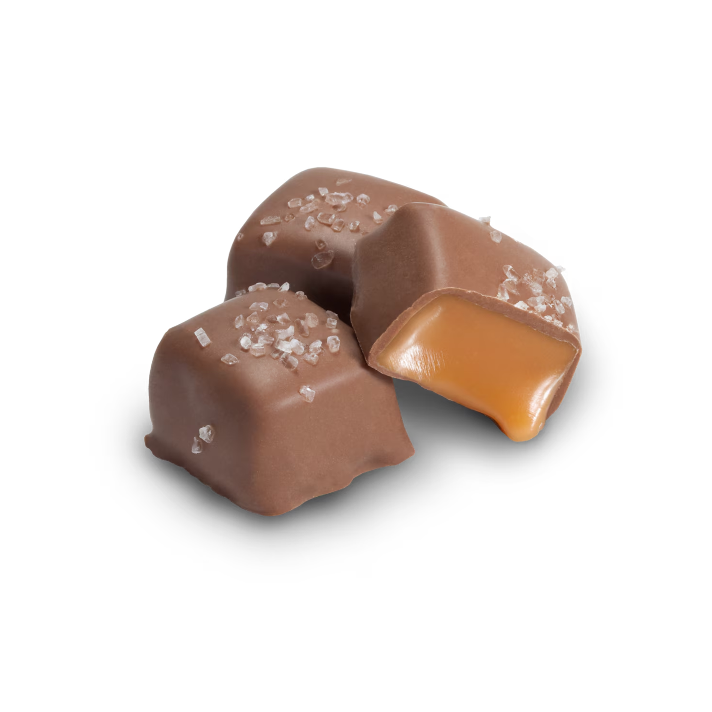 Milk Chocolate Caramels with Sea Salt