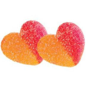 Sweet Peach Hearts