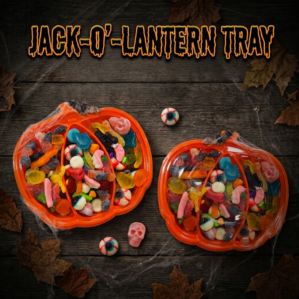 Jack-o'-lantern Tray
