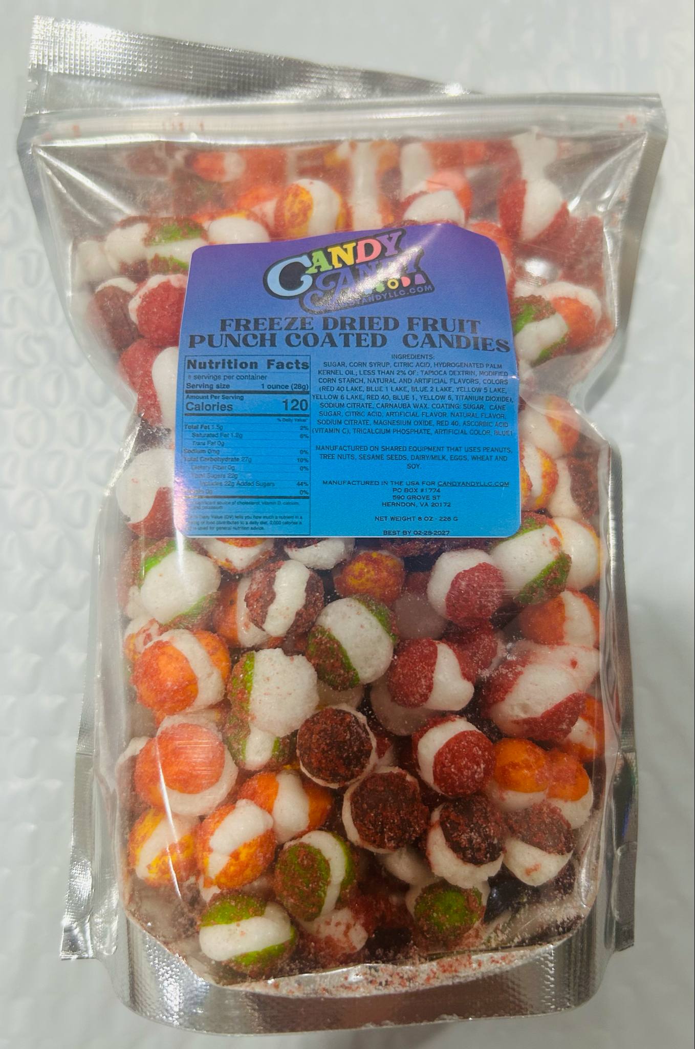 Freeze Dried Candy and Snacks