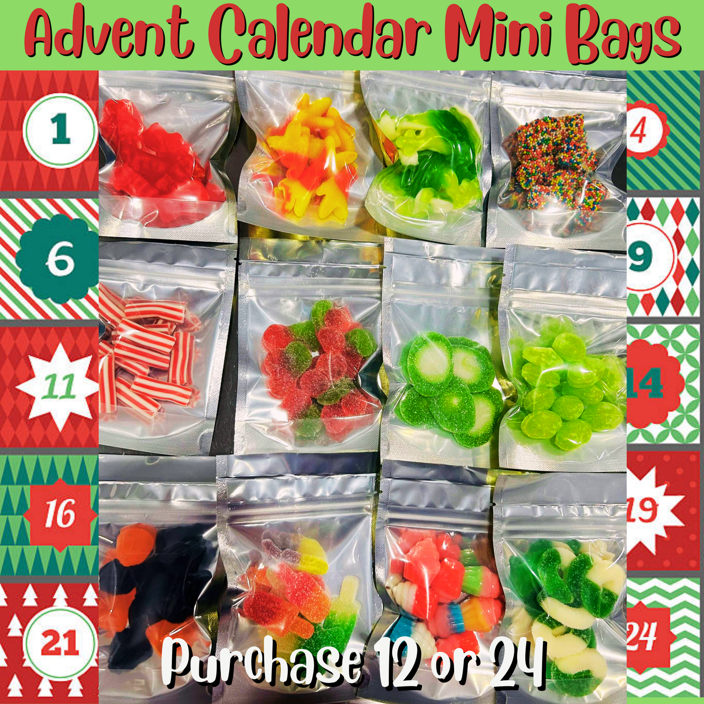 Advent Calendar Mini Bags