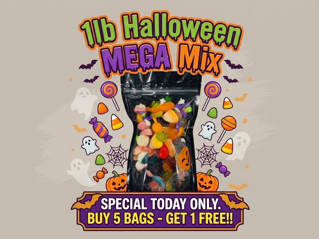 Halloween 1lb Bag MEGA MIX
