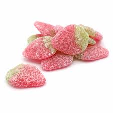 VEGAN Sour Strawberries